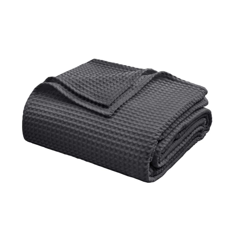 Cotton Waffle Weave Blanket