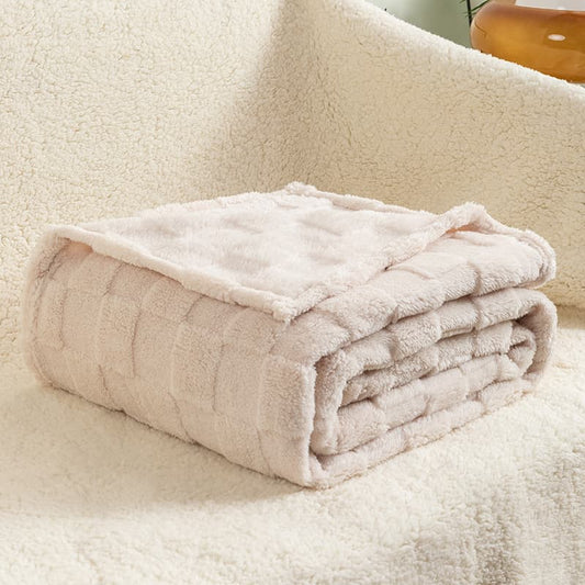 Checkerboard Plush Blanket
