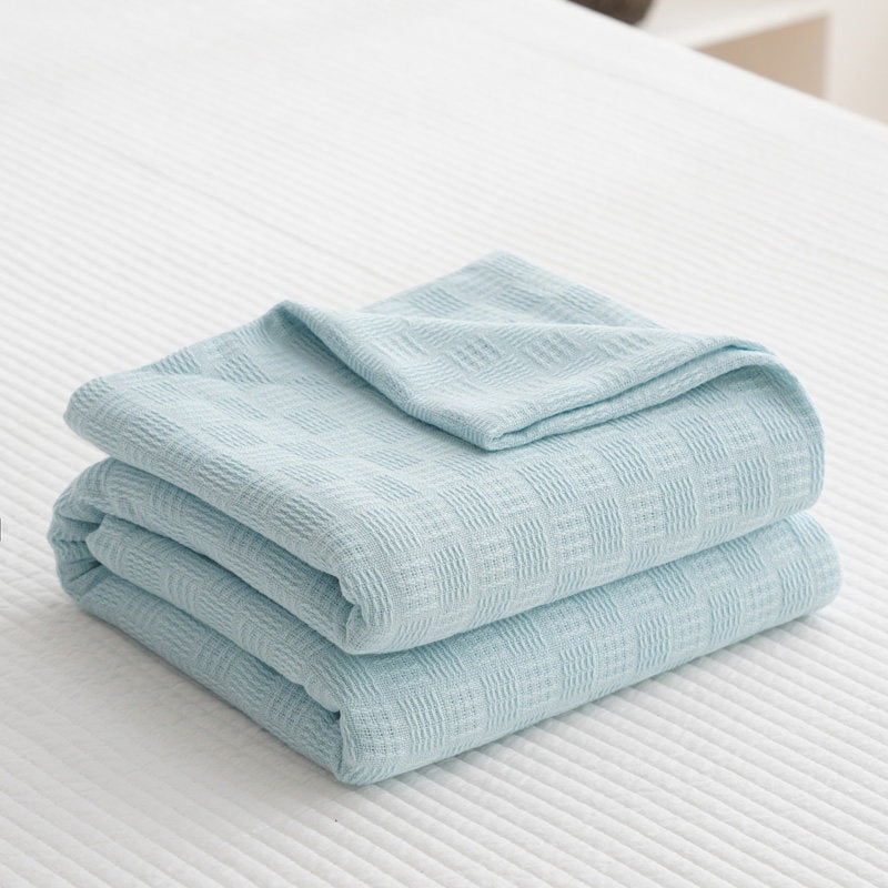 Textured Cotton Gauze Summer Blanket