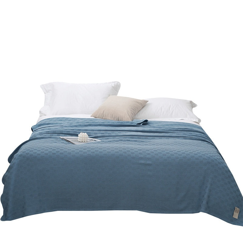 Textured Cotton Gauze Summer Blanket